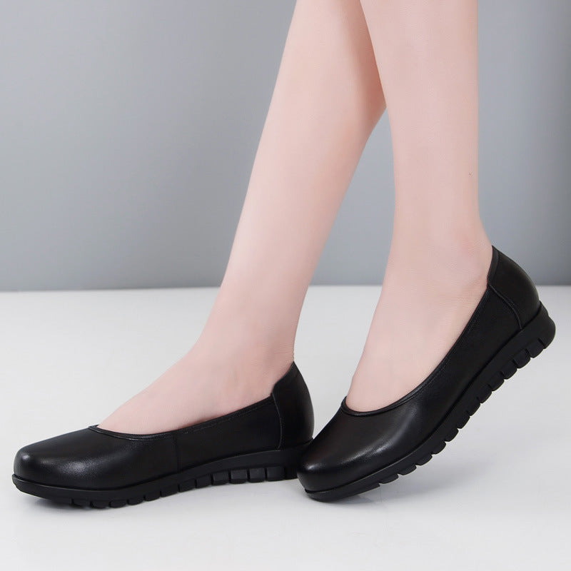 Damen Bequeme Ballerinas mit flexiblem Fußbett und rutschfester Sohle Drune
