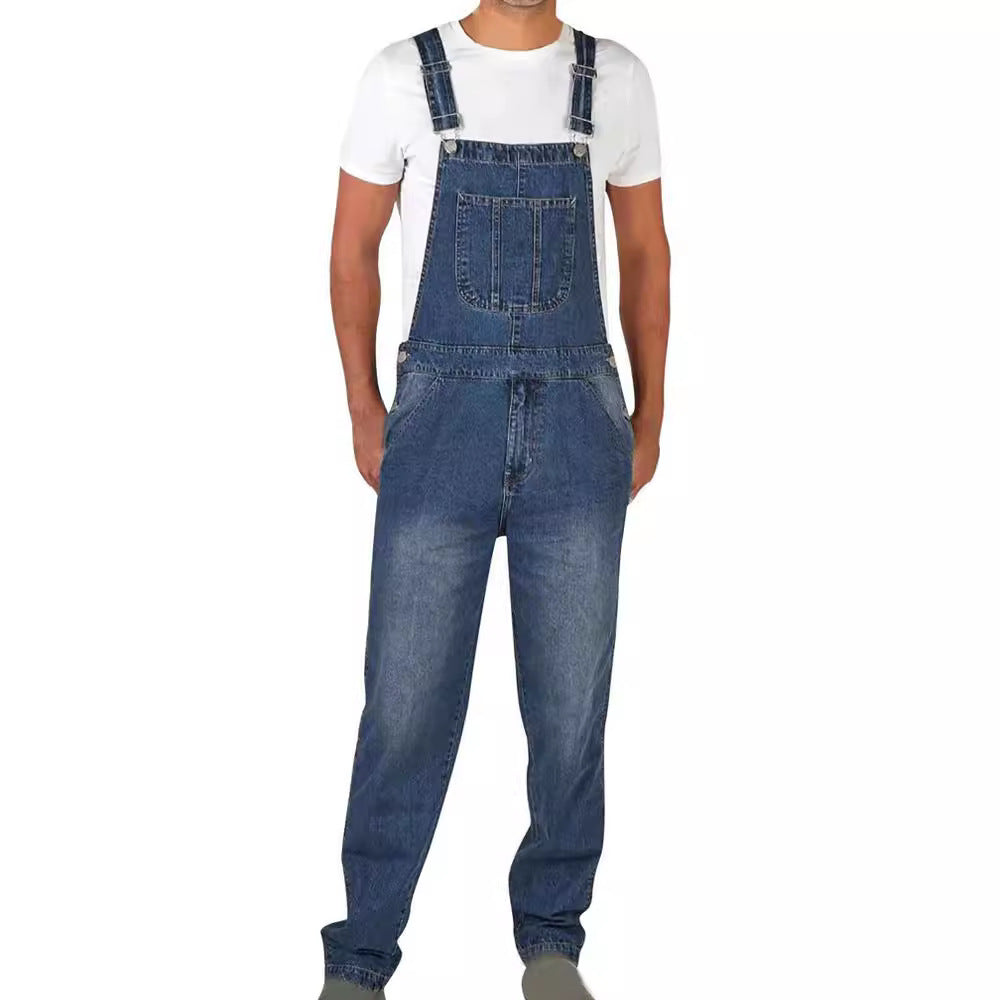 Herren Lässige Latzhose Drune