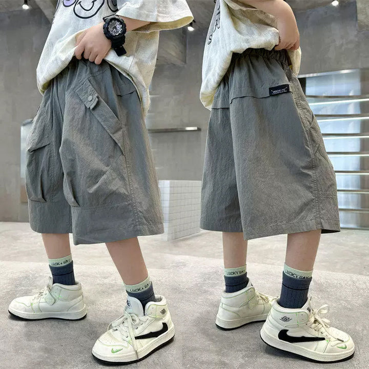 Unisex lässige Cargo-Shorts von Drune