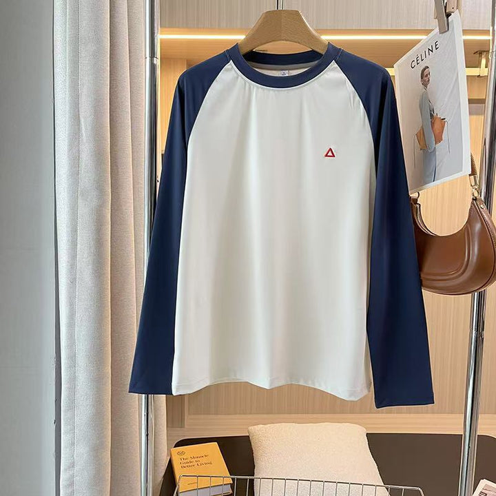 Damen Sportliches Langarm-T-Shirt mit atmungsaktiven Einsätzen Drune