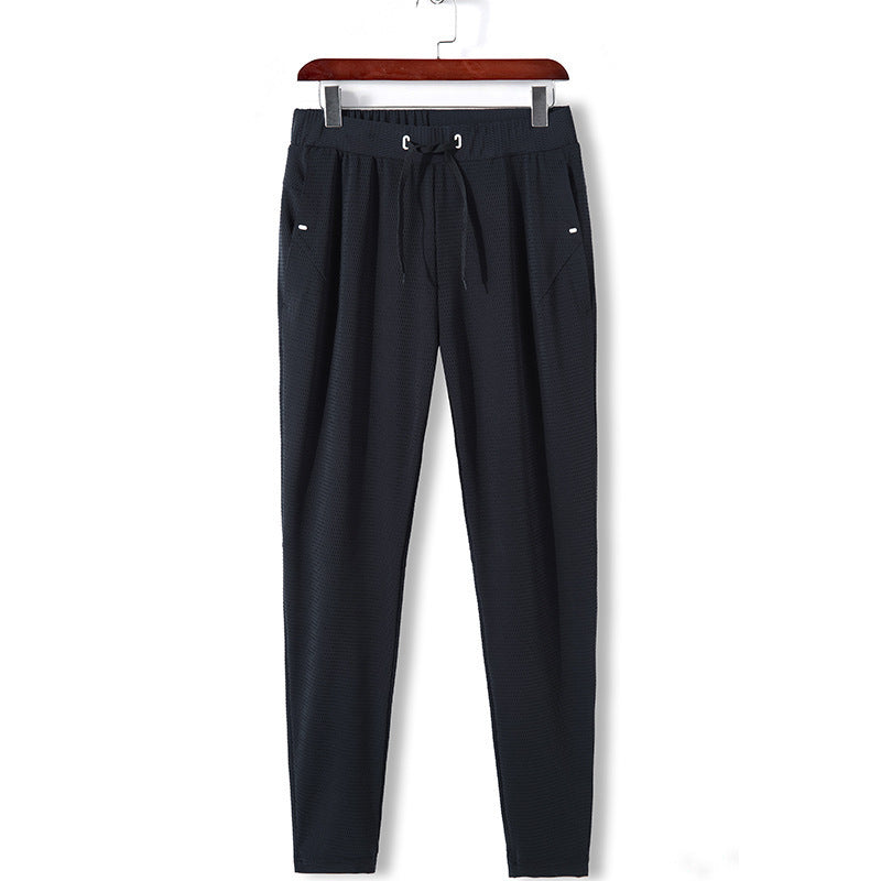 Damen Slim-Fit Jogginghose aus Strukturjersey mit Elastischem Komfortbund und Kordelzug Drune