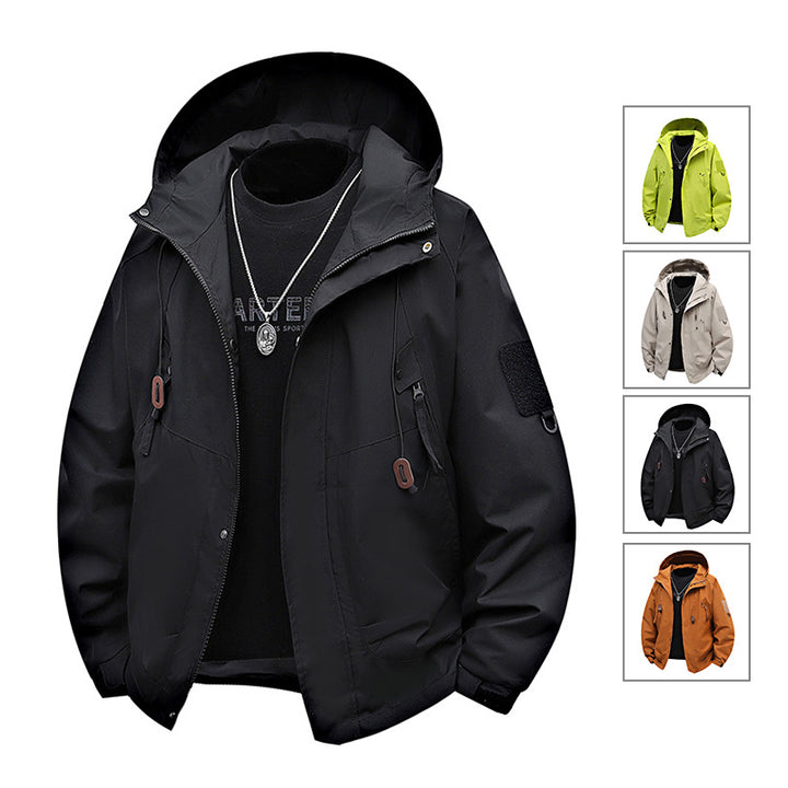 Herren Moderne wasserfeste Outdoorjacke Drune