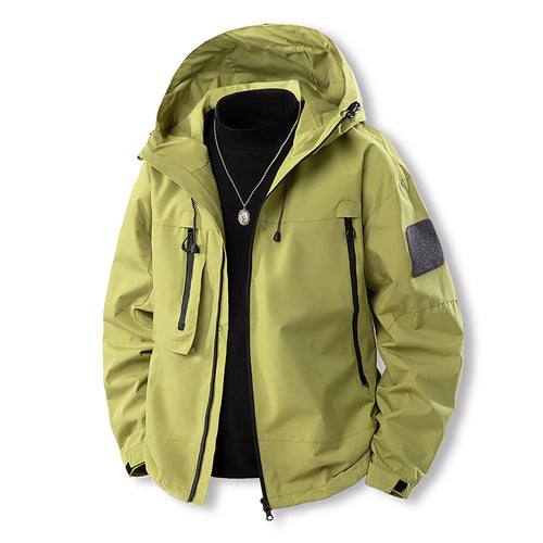 Herren wasserdichte Outdoorjacke Drune