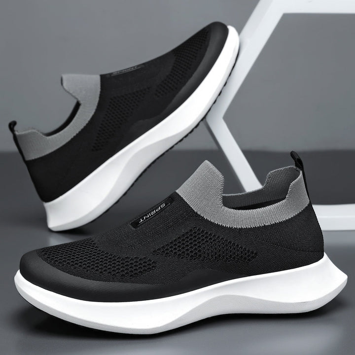Damen Leichte Sneaker mit elastischem Mesh-Obermaterial Drune