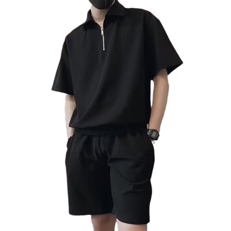 Herren Kurzarm Sportanzug Drune