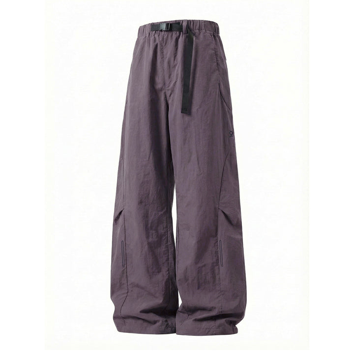 Unisex Ultrabreite technische Cargo-Hose mit integriertem Gurtbund und verstellbarem Beinabschluss Drune