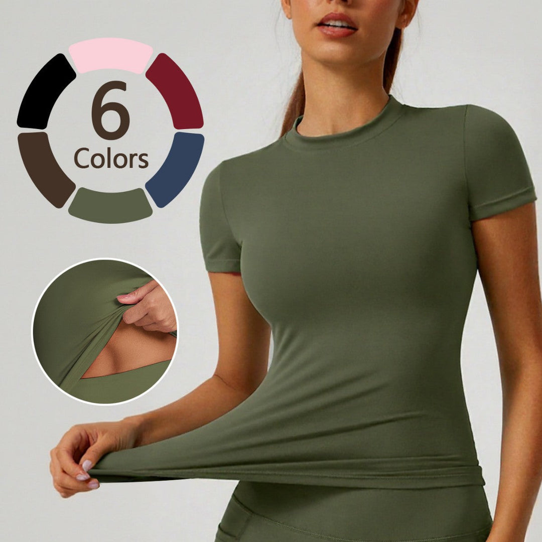 Damen Sportliches Funktionsshirt mit nahtloser Passform Drune