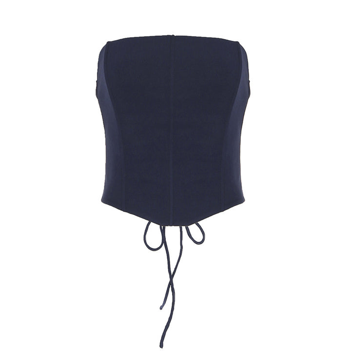 Damen Bustier mit animalischem Druck und figurformendem Schnitt Drune