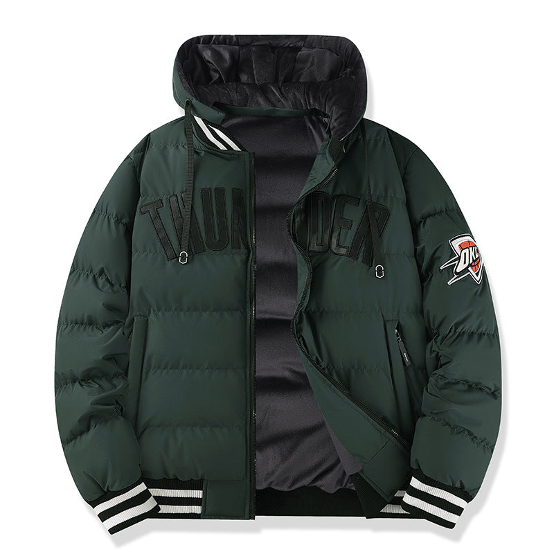 Herren Leichte Steppjacke mit hohen Kragen und praktischen Taschen Drune