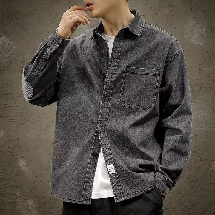 Herren Denimbluse Drune