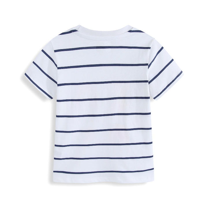 Kinder T-Shirt mit buntem Regenbogen und fröhlichem Sonnendesign Drune