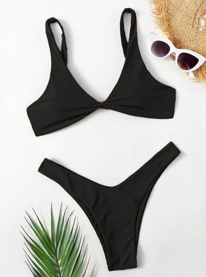 Damen Bikini-Set mit stilvoller Knotendetails Drune
