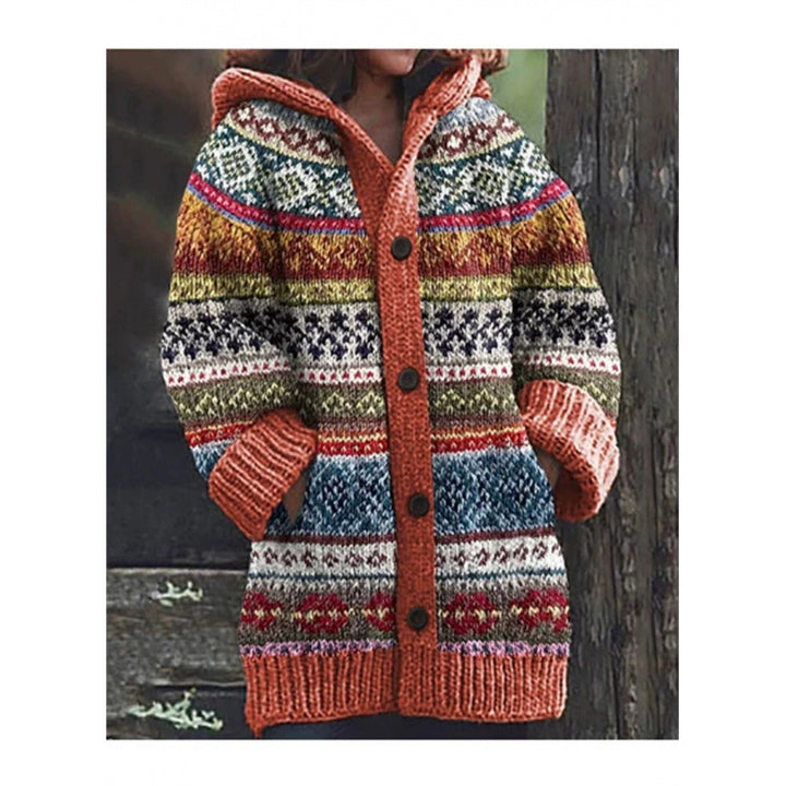 Drune | Streifenmuster-Cardigan