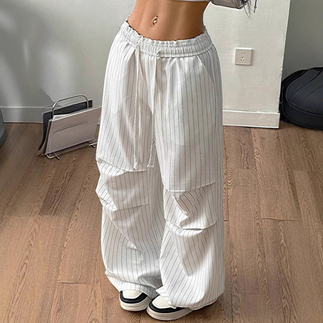 Damen Relaxed Fit Sporthose mit seitlichen Taschen Drune