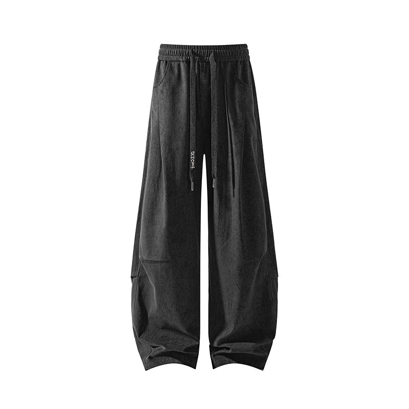 Damen Lässige und weite Stoffhose Drune