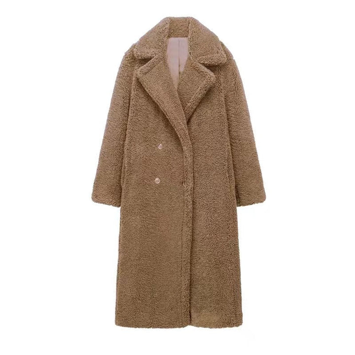 Drune | Lange Teddyjacke