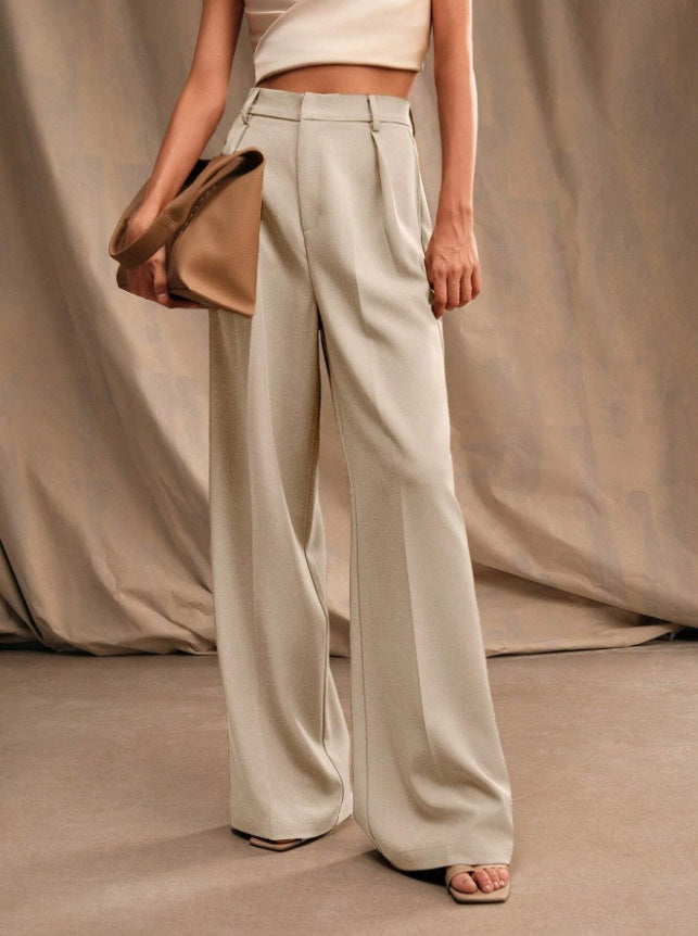 Damen weite Stoffhose Drune