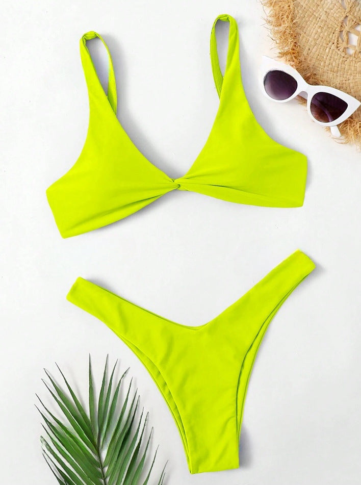 Damen Bikini-Set mit stilvoller Knotendetails Drune