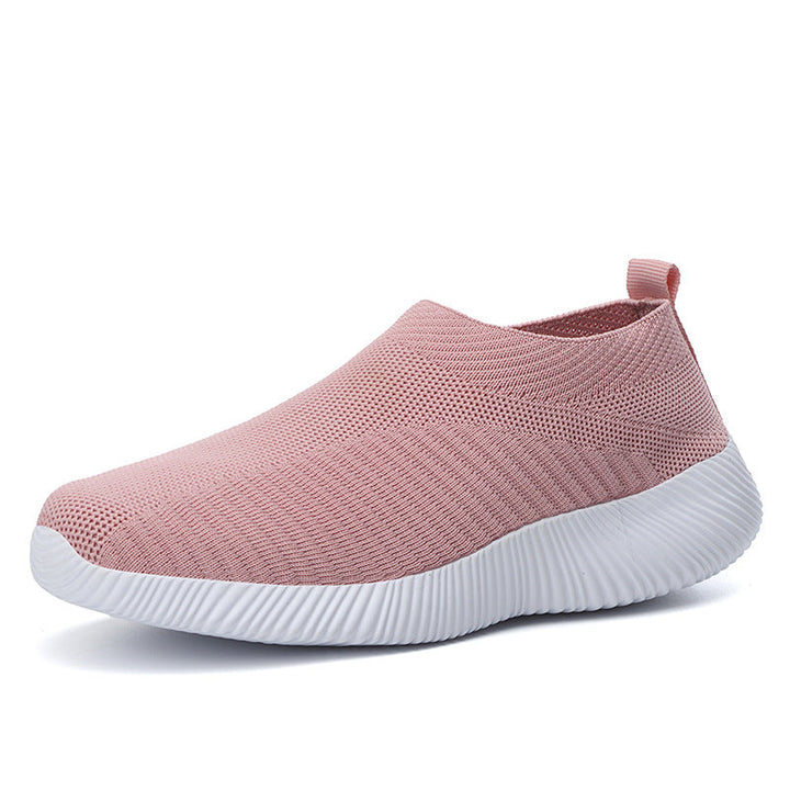 Damen luftige Slip-On Sneakers mit atmungsaktivem Design Drune