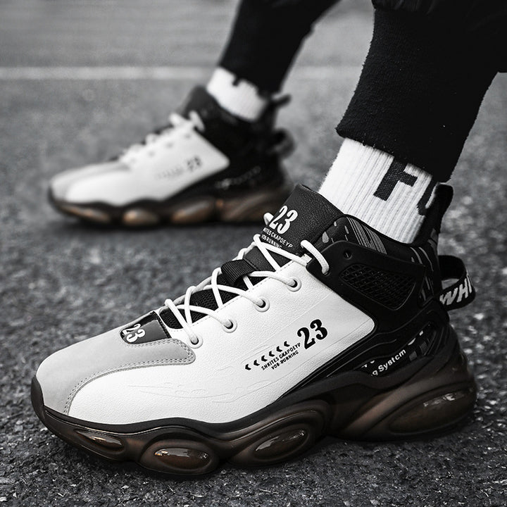 Herren Gefütterte Chunky-Sneaker mit sichtbarer Luftkissen-Zwischensohle und Teddyfutter Drune