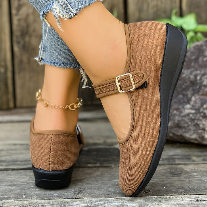 Damen Elegante und komfortable Mary Jane Schuhe Drune