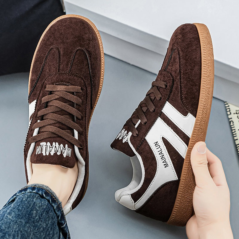 Herren Sportliche Velours Sneaker Drune