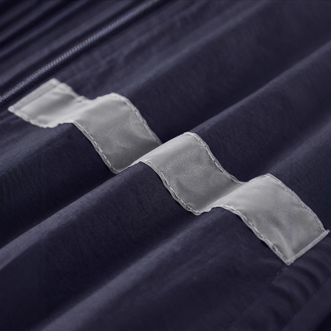 Herren Wind- und wasserabweisende reflektierende Arbeitsweste mit Mesh-Innenfutter und Reißverschlusstaschen Drune
