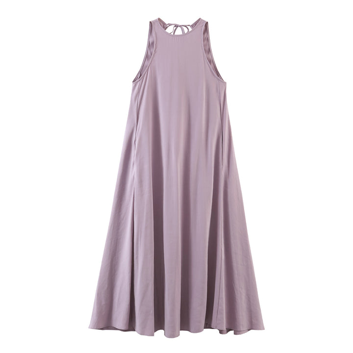 Damen Maxikleid mit elegantem Rückenausschnitt und schwingendem Schnitt Drune