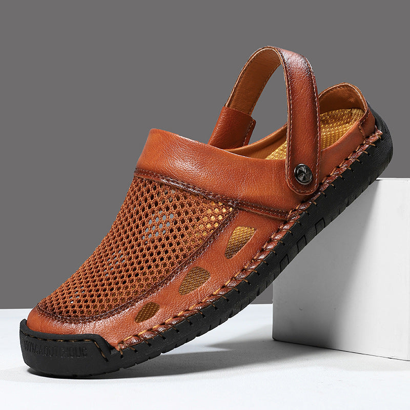 Herren Atmungsaktive Freizeitsandalen mit flexibler Sohle Drune