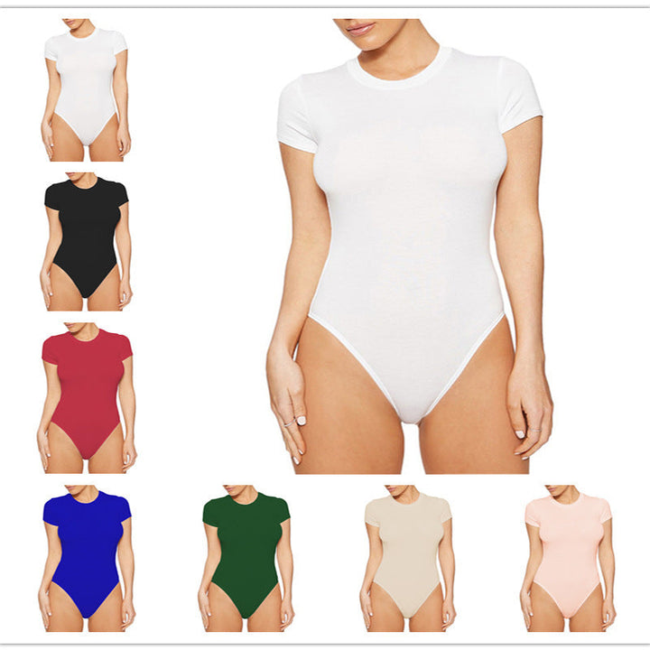 Damen Badesuit mit kurzem Arm und hoher Taillierung Drune
