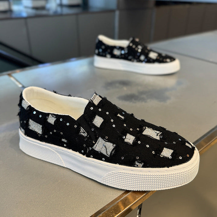 Damen modische Slip-On Sneakers Drune