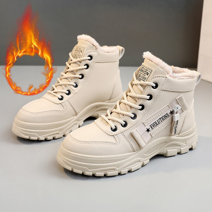 Damen Winterstiefel mit temperaturregulierendem Futter Drune