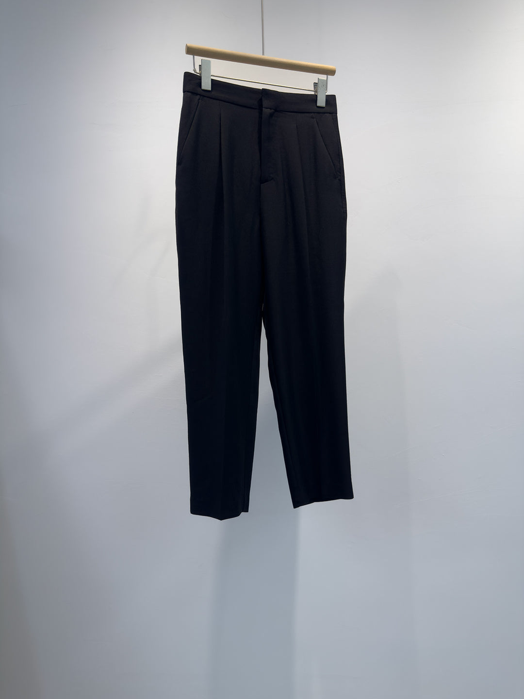 Damen Tailored Plissierte Hose Drune