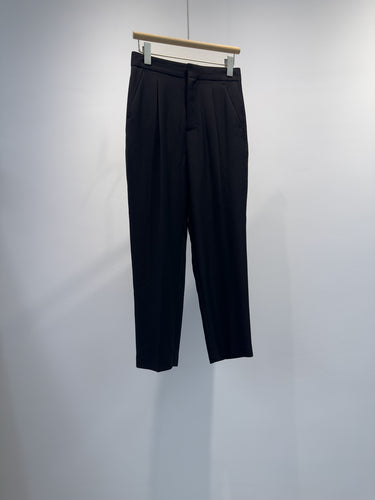 Damen Tailored Plissierte Hose Drune