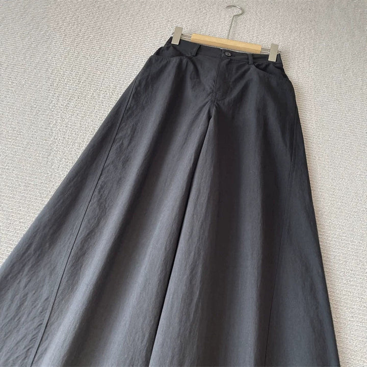 Damen Weite Leinenhose Drune 1789268742