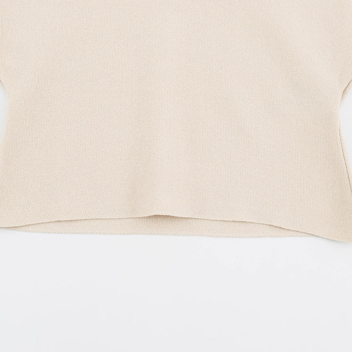 Damen Asymmetrischer Feinstrick-Pullover mit Schalkragen, Schulterreißverschluss und Zipper-Ärmel Drune