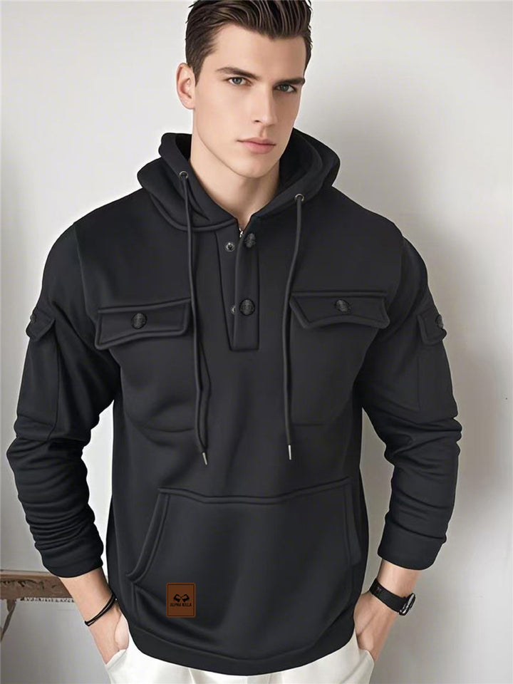 Herren Multifunktionale Kapuzenjacke Drune