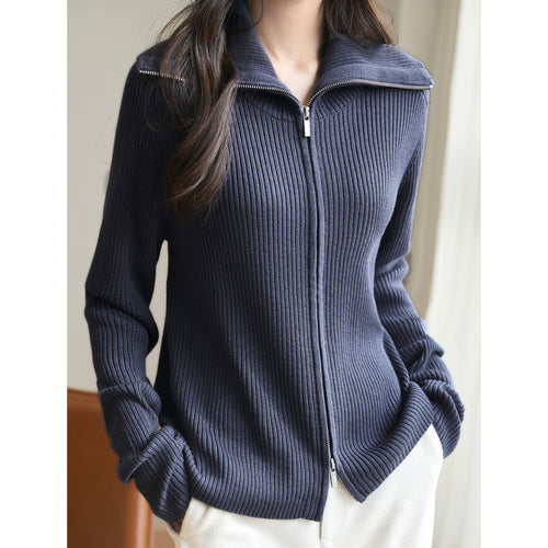 Damen modischer Strickpullover Drune