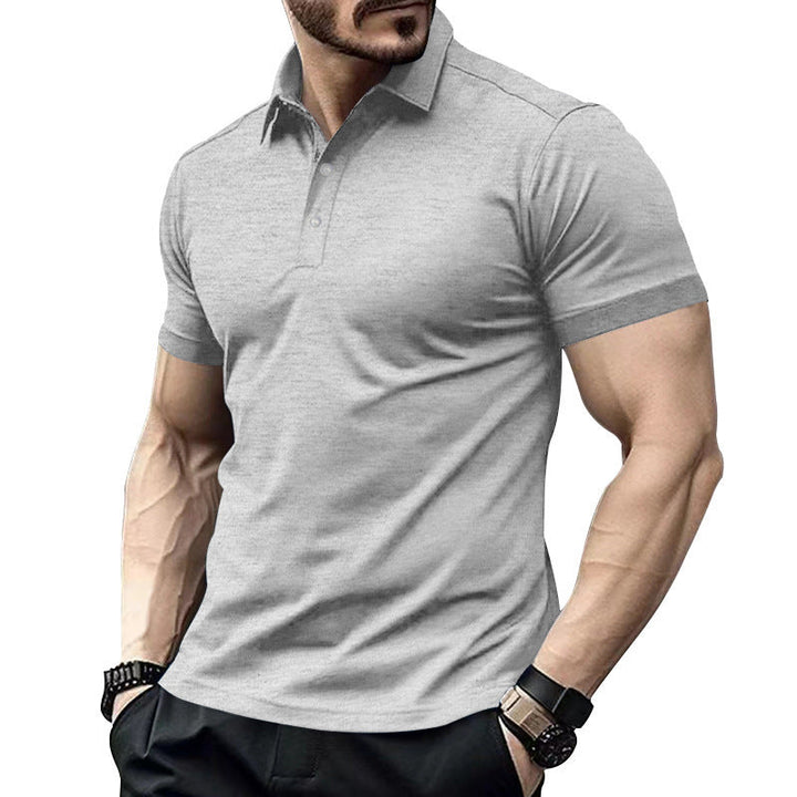 Herren Hochwertiges Kurzarm Poloshirt mit atmungsaktiver Technologie und modernem Schnitt Drune