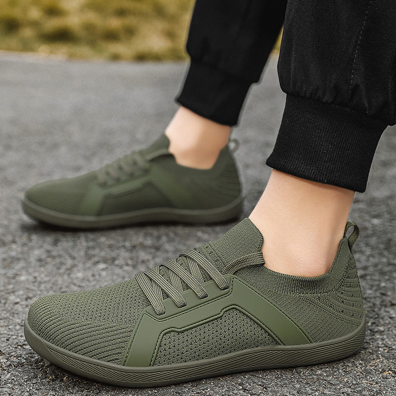 Herren nan urbaner Strick-Freizeit-Sneaker mit elastischem Schlupfschaft, thermoplastischer Seitenverstärkung und stoßdämpfender Leichtlaufsohle Drune