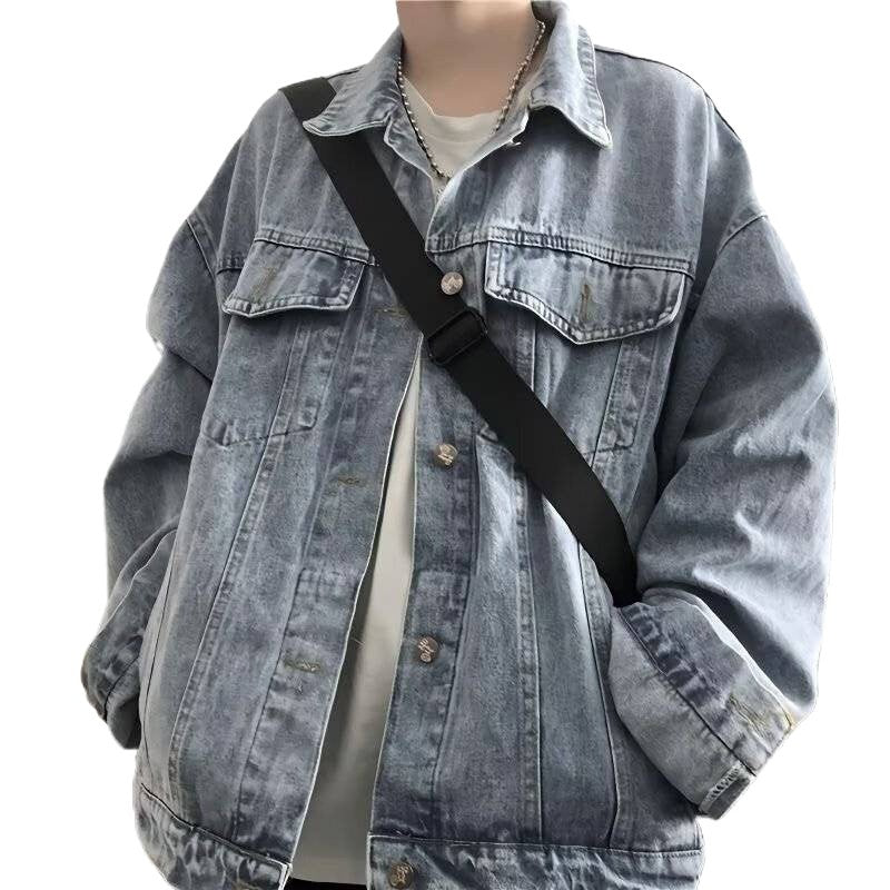 Herren Denim Überjacke Drune