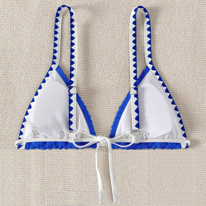 Damen Triangel-Bikini mit strukturiertem Material Drune