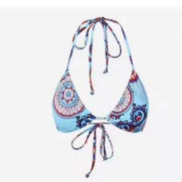 Damen Triangel-Bikini mit verspieltem Mandala-Muster Drune