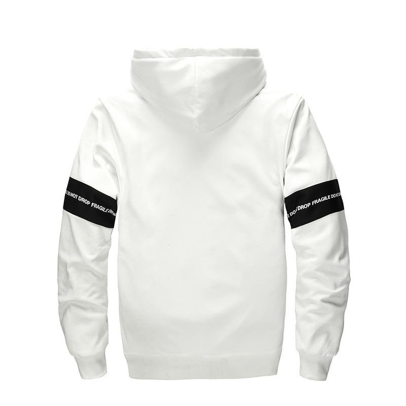 Herren Bequemer Fleece-Kapuzenpullover Drune