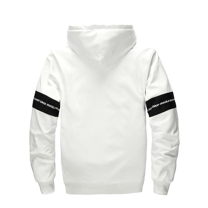 Herren Bequemer Fleece-Kapuzenpullover Drune