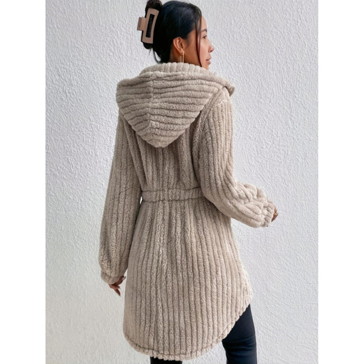Damen Kuschelige Strickjacke mit langen Ärmeln und voluminösem Schnitt Drune