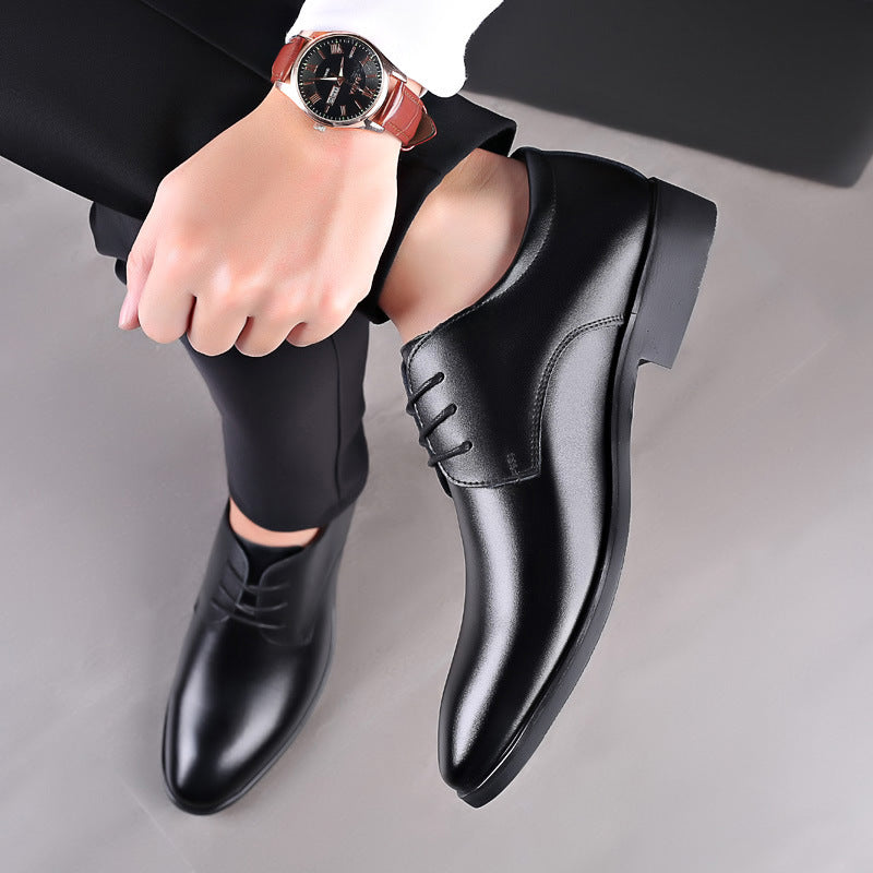 Herren Elegante Schnürschuhe aus hochwertigem Leder Drune