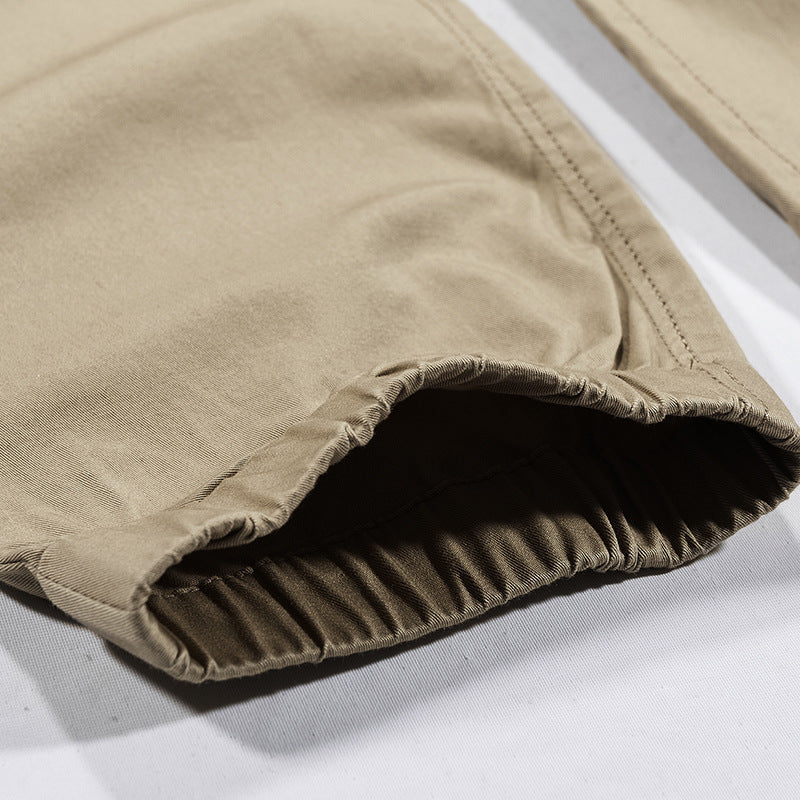 Herren Cargo-Joggerhose mit elastischem Beinbund, Knieeinsatz und Multifunktions-Taschen Drune