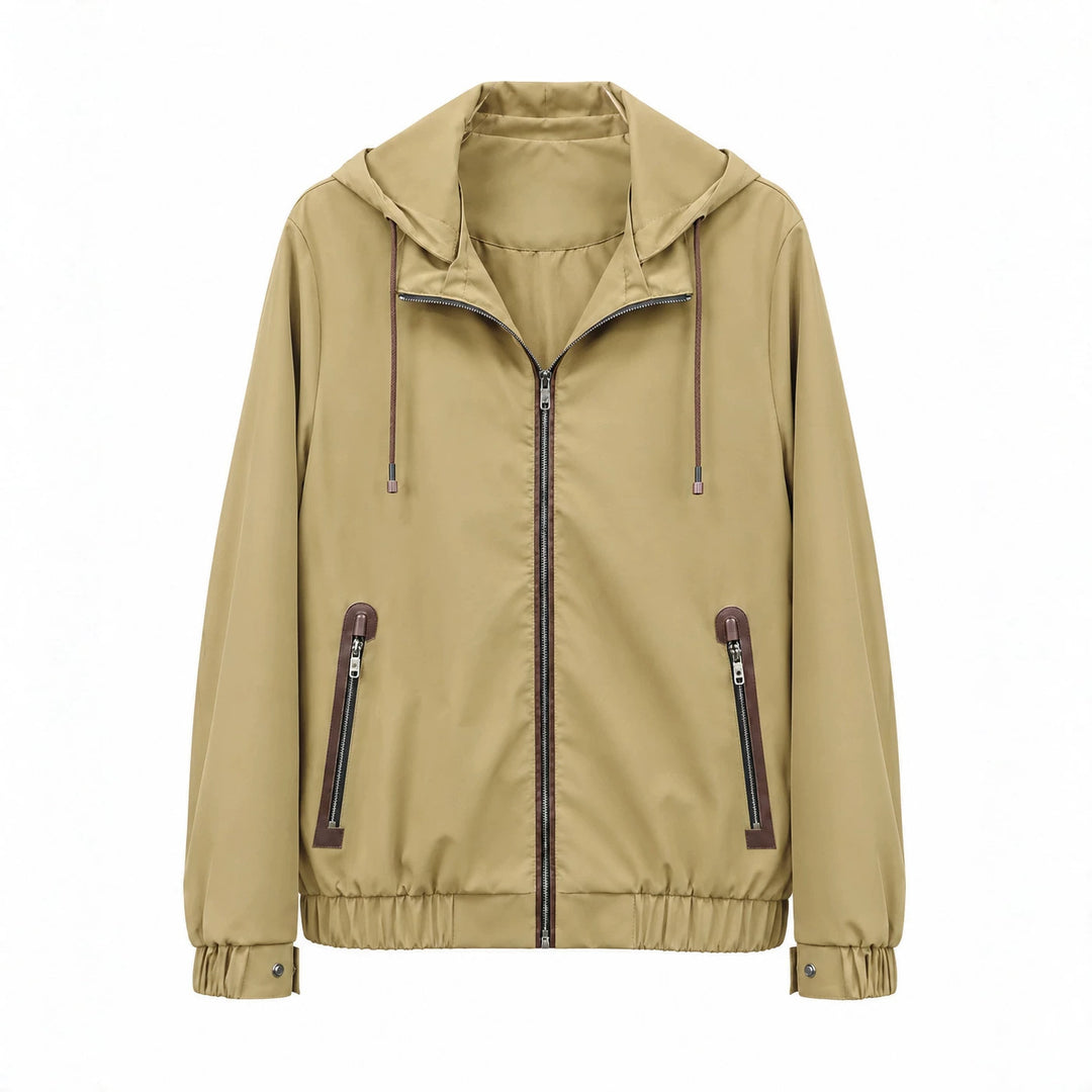 Herren Sportliche Übergangsjacke mit Kapuze Drune