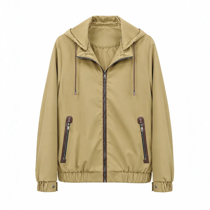Herren Sportliche Übergangsjacke mit Kapuze Drune